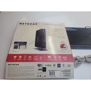 Netgear N600 300 Mbps 4-Port Gigabit Wireless N Router (WNDR3700)